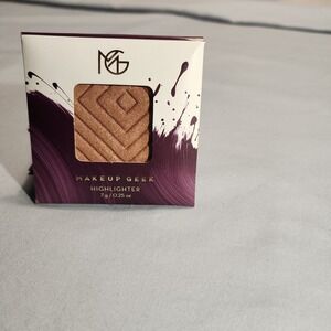 Makeup Geek Highlighter Refill- Firework Discontinued Brand‎ New In Packaging